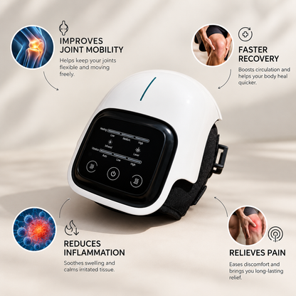 Remotion - Knee Therapy With Heat, Light and Massage