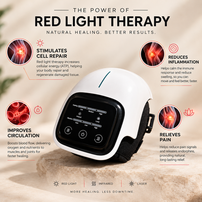 Remotion - Knee Therapy With Heat, Light and Massage